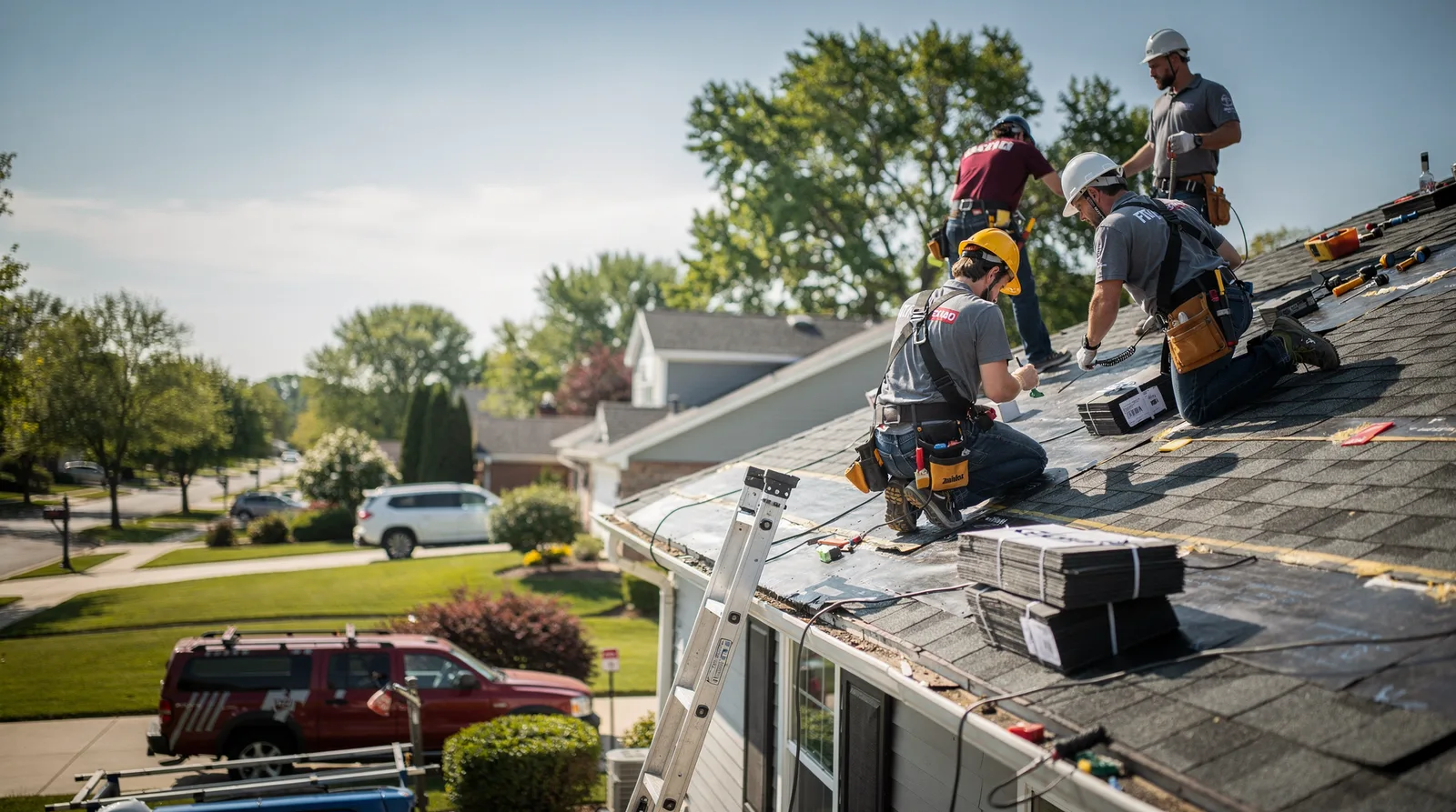 Roof Repair in Saint Libory, IL around you